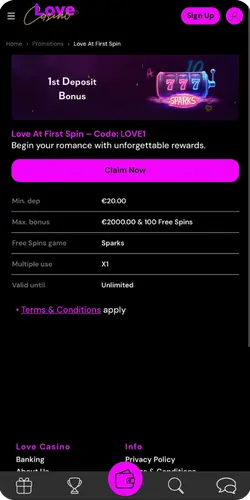 Bonus information